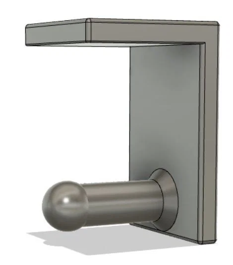 Móc treo cho kệ kính, không cần khoan (Haken fuer Glasplatte, ohne zu Bohren) - Image 2