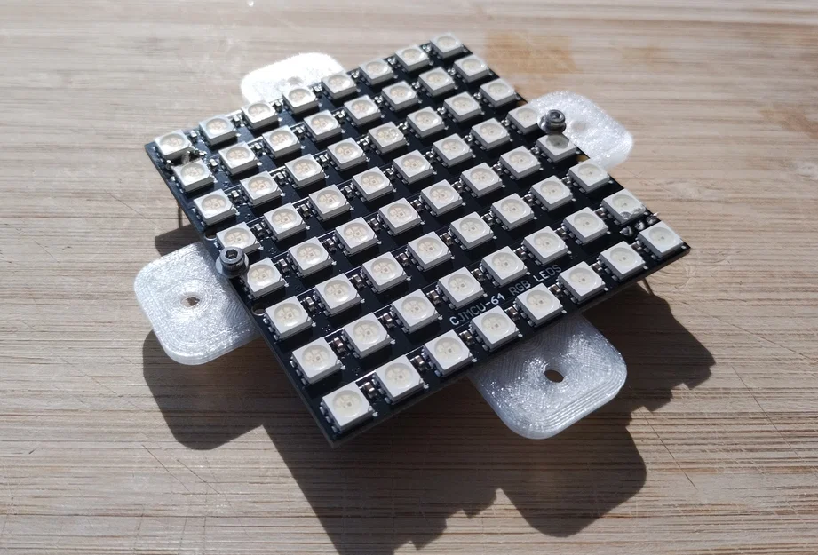Giá đỡ lắp CJMCU-64 (8X8) WS2812 LED grid - Image 1