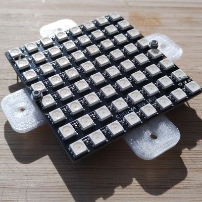 Giá đỡ lắp CJMCU-64 (8X8) WS2812 LED grid