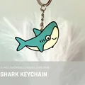 Móc khóa cá mập 3D (Happy Shark) siêu đáng yêu cho mọi nhà - Thumbnail 1