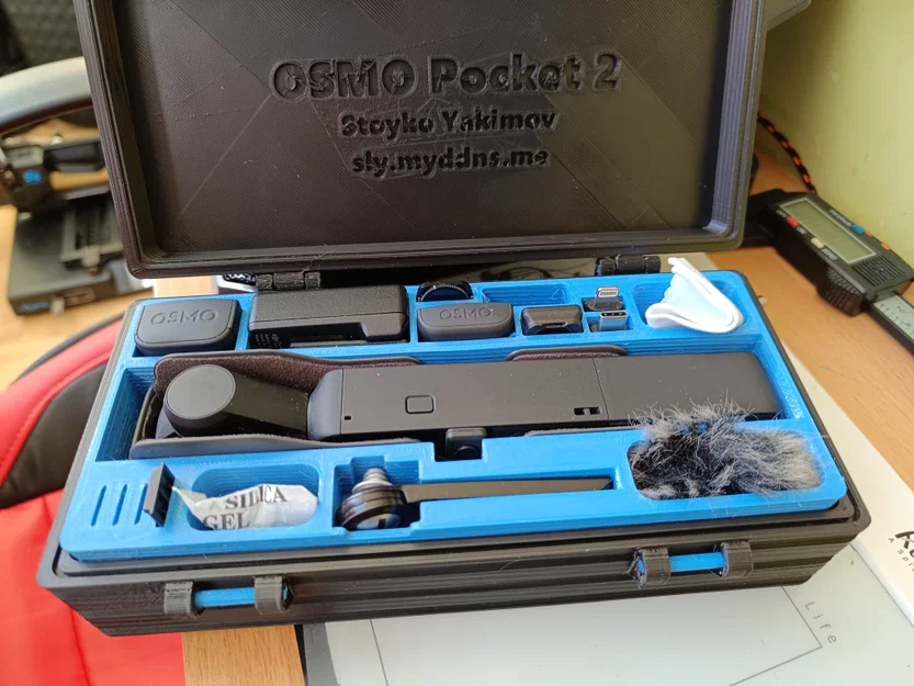 Case OSMO Pocket 2 NEW 2024 (thêm ngàm giữ trước & sau) - Image 1