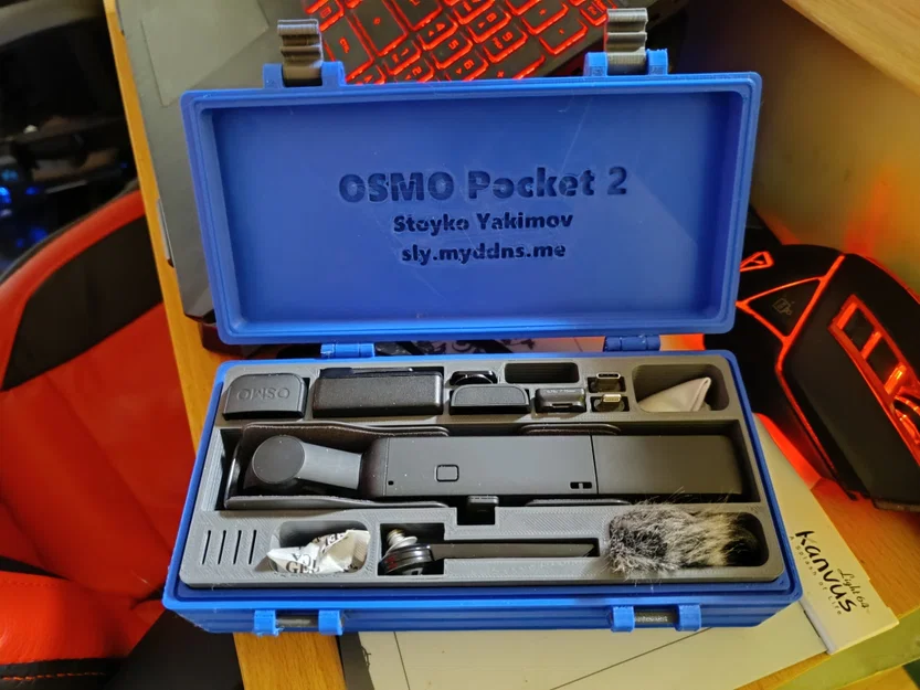 Case OSMO Pocket 2 NEW 2024 (thêm ngàm giữ trước & sau) - Image 2