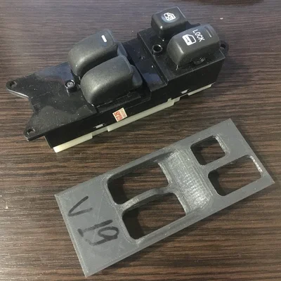Mitsubishi Delica L400/Space Gear - Khung panel điều khiển kính tổng