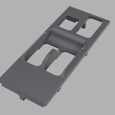 Mitsubishi Delica L400/Space Gear - Khung panel điều khiển kính tổng