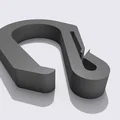 Móc treo thay thế cho lưới chắn ô tô - Phụ kiện 3D tiện ích - Thumbnail 2