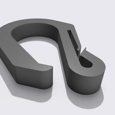 Móc treo thay thế cho lưới chắn ô tô - Phụ kiện 3D tiện ích
