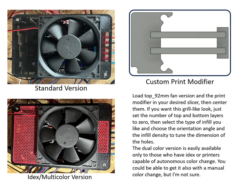 Vỏ Bigtreetech Octopus với panel tùy biến - Image 3