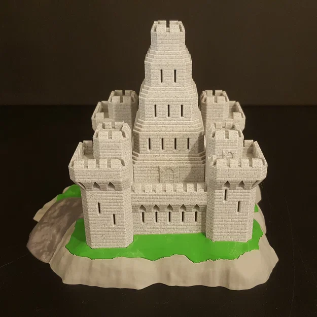 Fantasy Fortress – Mẫu pháo đài fantasy để in 3D - Image 2