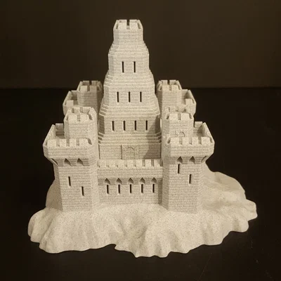 Fantasy Fortress – Mẫu pháo đài fantasy để in 3D