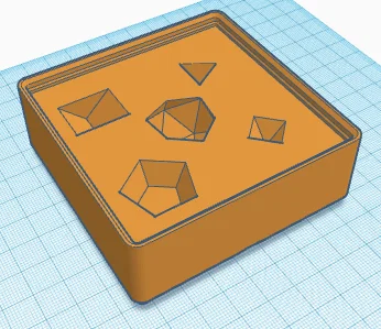 Khay Đựng Xúc Xắc Gridfinity (Dice Tray) Thiết Kế Gọn Gàng Tiện Lợi - Image 1