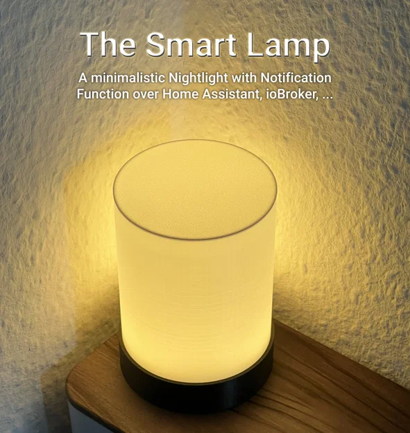 The Smart Lamp – Đèn thông minh DIY tối giản dùng WLED - Image 1