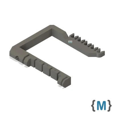 Giá đỡ ống PTFE cho MMU3 trên kệ IKEA LACK