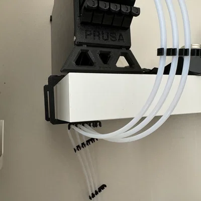 Giá đỡ ống PTFE cho MMU3 trên kệ IKEA LACK