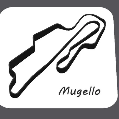 Mô hình trang trí đường đua Mugello Circuit cho người đam mê tốc độ