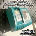 Ngàm gắn sạc pin Makita DC18RA 18v cho IKEA SKÅDIS - Thumbnail 1