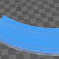 Đường ray xe lửa cong 3D cho bộ đồ chơi lắp ráp - Thumbnail 1