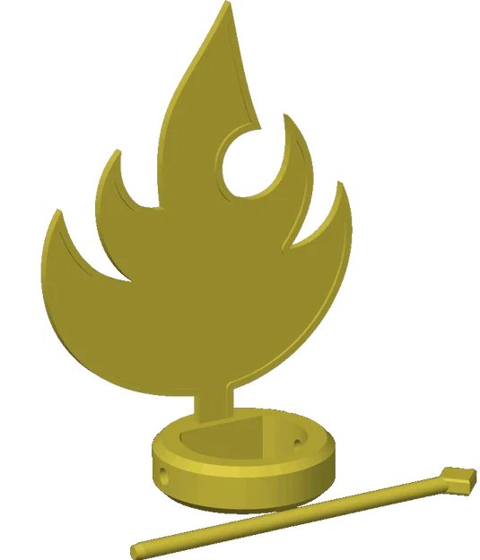 Mão Fire Lord (Fire Lord Headpiece) – Avatar: The Last Airbender - Image 1