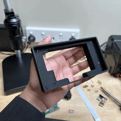 Vỏ Microscope cho Raspberry Pi & Waveshare AMOLED 5.5 inch