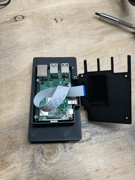 Vỏ Microscope cho Raspberry Pi & Waveshare AMOLED 5.5 inch - Image 4