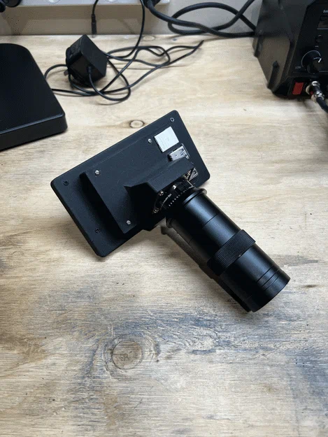 Vỏ Microscope cho Raspberry Pi & Waveshare AMOLED 5.5 inch - Image 5