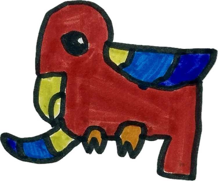 Bông tai 3D hình chú vẹt xinh xắn (Earrings Parrot) - Image 2