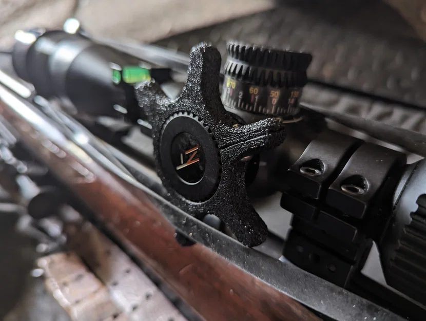 Vòng chỉnh Parallax cho Scope với fuzzy skin - Image 1