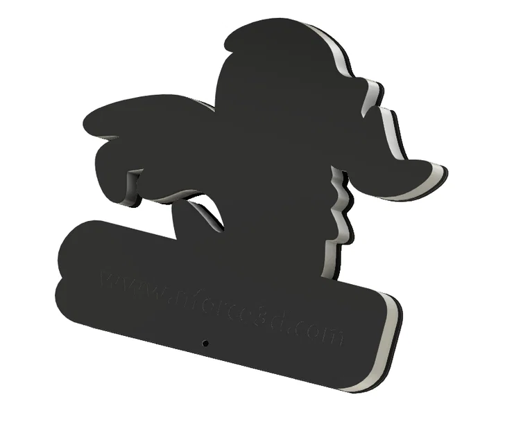 Mẫu đèn 3D Porto Name Lamp tùy chỉnh logo rồng độc đáo - Image 2