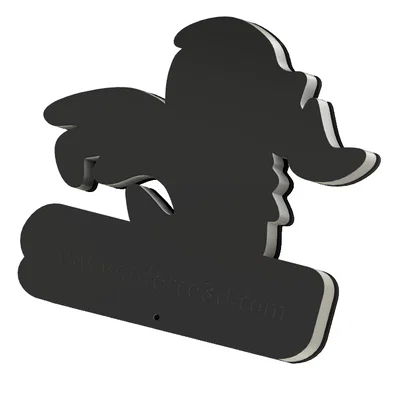 Mẫu đèn 3D Porto Name Lamp tùy chỉnh logo rồng độc đáo