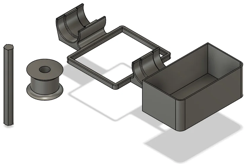 Drybox 1 cuộn filament dạng cereal box (Another single roll filament drybox) - Image 3
