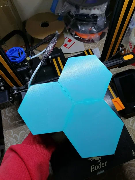 Đèn LED hình lục giác trang trí 3D - Dự án DIY hiện đại - Image 1