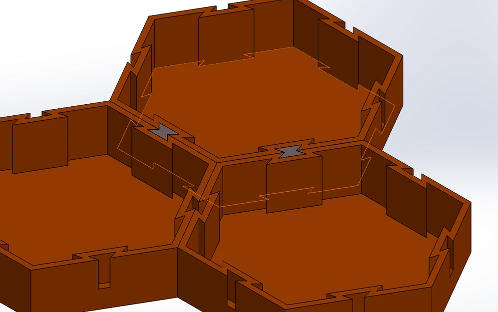 Đèn LED hình lục giác trang trí 3D - Dự án DIY hiện đại - Image 3