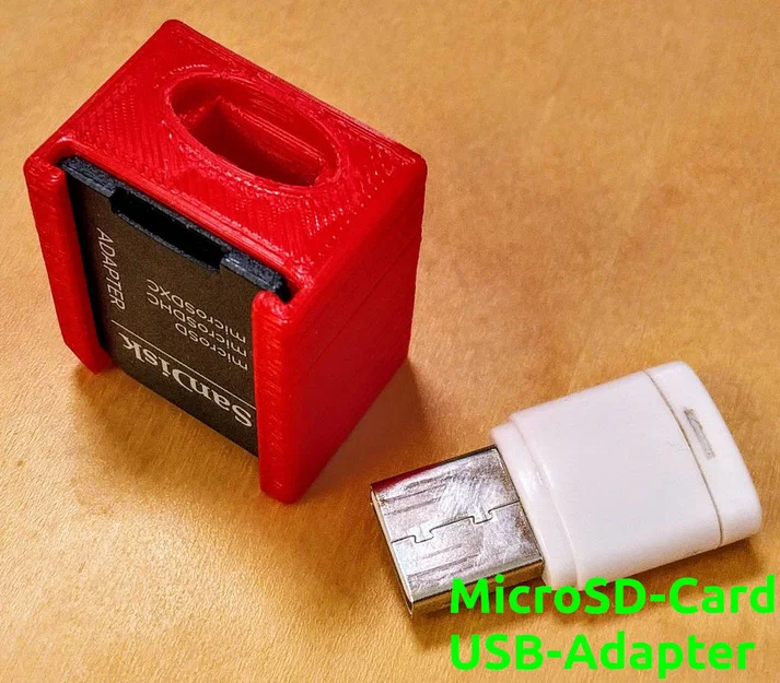 Hộp thẻ SD kèm nắp che USB (SD Card Box with USB cover) - Image 2