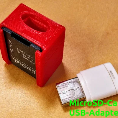 Hộp thẻ SD kèm nắp che USB (SD Card Box with USB cover)