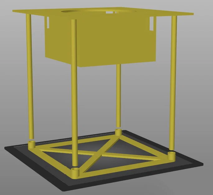 Giá đỡ quạt 120mm (120mm fan rack) - Image 1