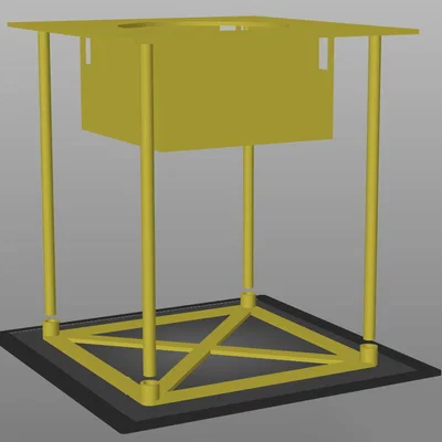 Giá đỡ quạt 120mm (120mm fan rack)