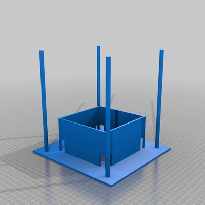Giá đỡ quạt 120mm (120mm fan rack)