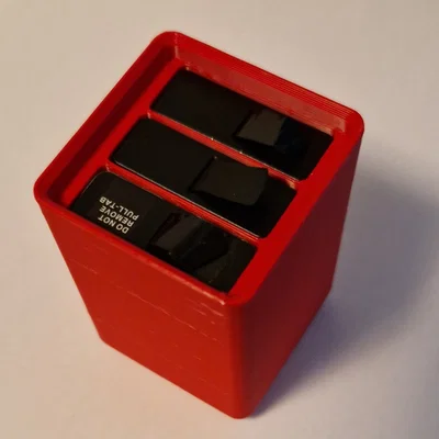 Khay đựng pin GoPro Gridfinity (Gridfinity GoPro Battery Holder)
