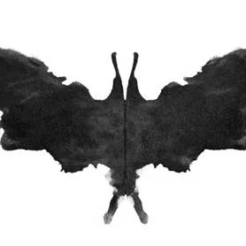 Mô hình 3D Rorschach số 5 - Khám phá tâm lý qua nghệ thuật vệt mực