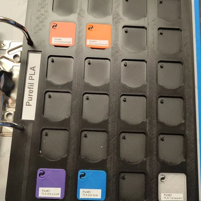 Bảng trưng Filament Swatch (folder A5)