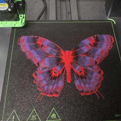 Tranh tường bươm bướm Hueforge – filament art / artwork
