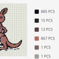 Mô hình lắp ghép Kangaroo Boxer - Trò chơi xếp hình 3D độc đáo - Thumbnail 3