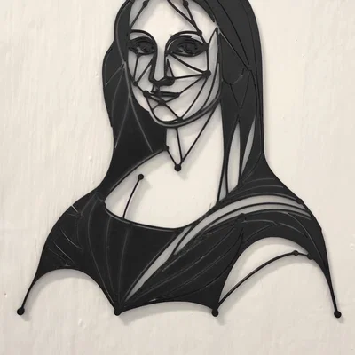Mona Lisa của Leonardo - tạo bởi AI