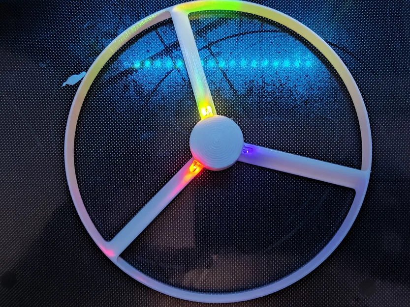 Cánh quạt gắn LED cho “Strong Flying Propeller / Pull Copter (No Supports)” - Image 1