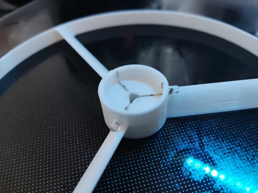 Cánh quạt gắn LED cho “Strong Flying Propeller / Pull Copter (No Supports)” - Image 2