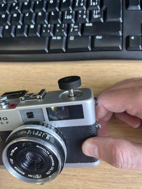 Núm lên phim cho Minolta Hi-Matic F (Film Winder Knob) - Image 3