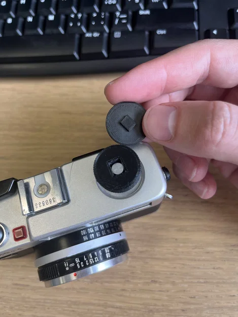 Núm lên phim cho Minolta Hi-Matic F (Film Winder Knob) - Image 4