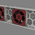 Voron V0.2 R1 Kumiko Fan Skirts - Thumbnail 1