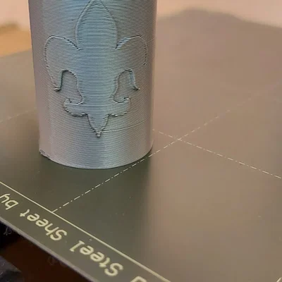 Vòng giữ khăn quàng cổ Hướng đạo (Turbánek) in 3D cá tính
