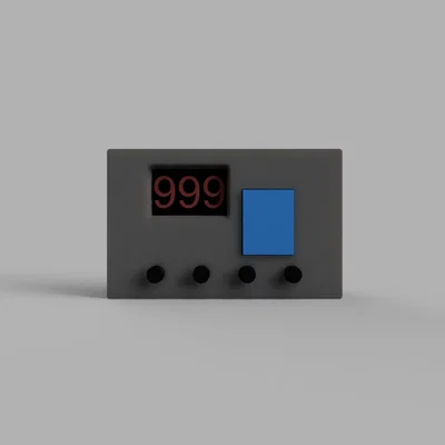 Vỏ hộp in 3D cho module đếm thời gian Timer 999 chuyên dụng