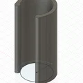 Kẹp giữ bao rác (Trashbag clamp) cho khung ống 20mm - Thumbnail 2